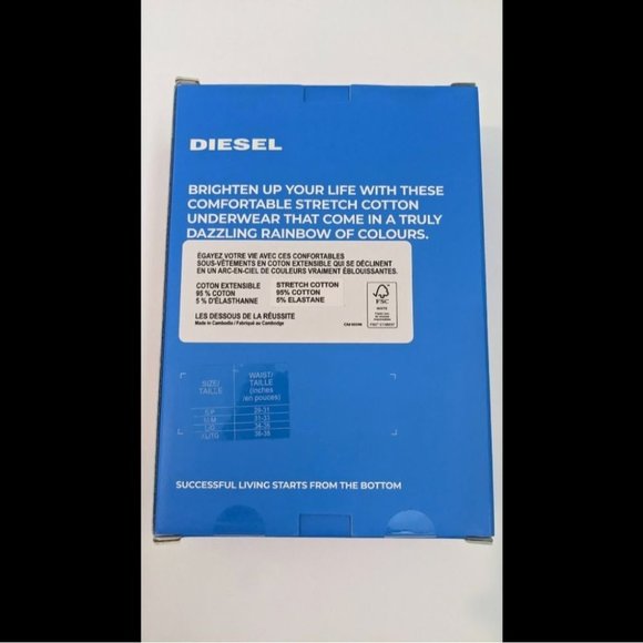 Diesel  Boxer Truck 3 Pack L/G Black - Picture 2 of 2